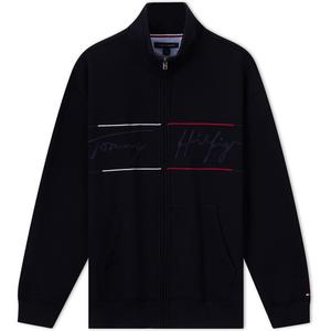 Свитшот-куртка мужская Tommy Hilfiger, темно-синий