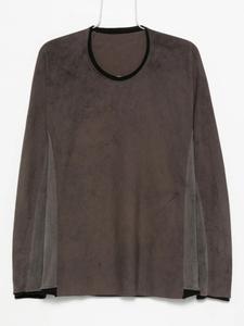 Футболка с длинными рукавами Layer Zero со вставками, серый