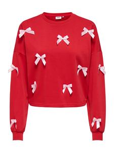 ONLY Свитшот 'ONLJEDEITE' в вишнево-красном цвете