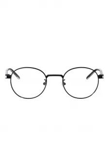Очки в круглой оправе Saint Laurent, черный