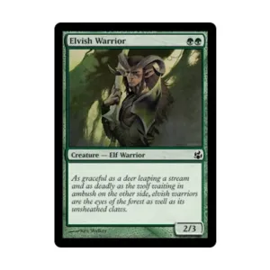 CCG Эльфийский воин (С), MTG - Morningtide