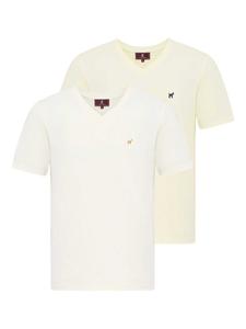 Рубашка Williot Oristano, цвет Pastel yellow/White