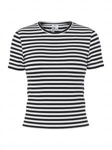 PIECES Футболка 'PCLaya Baby' в черном цвете