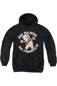 Детская худи Looney Tunes без штанов Gildan, черный