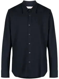 Рубашка Giles из ткани пике Orlebar Brown, синий