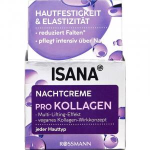 Ночной крем с про-коллагеном ISANA, 50 ml