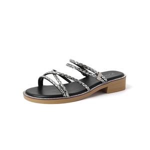 Скользоустойчивые шлепанцы JOSINY для женщин с резиновой подошвой, экрю