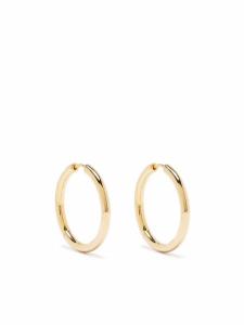 Большие позолоченные серьги-кольца Tom Wood, золотой