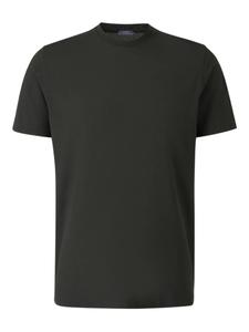 Футболка из хлопка Zanone, зеленый