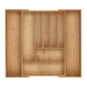 Ящик для столовых приборов Relaxdays, светло-коричневый