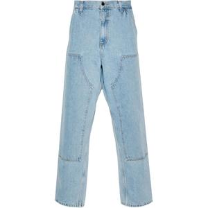 Брюки с усиленными коленями Carhartt WIP, синий