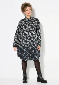 Платье-Рубашка Ulla Popken, Black