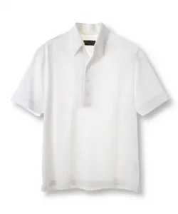 Футболка-поло из тканого материала для футбола COOL MAX/Влагоотводящая/Быстросохнущая Men'S Bigi, цвет White