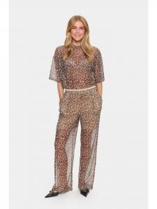 Повседневные брюки LoreenSZ свободного кроя в цвете Black Reg Leo SAINT TROPEZ