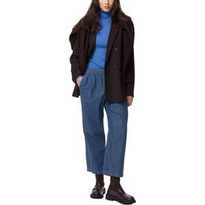 UNIQLO Джинсы Women's Sea Blue Moderate Straight Fit