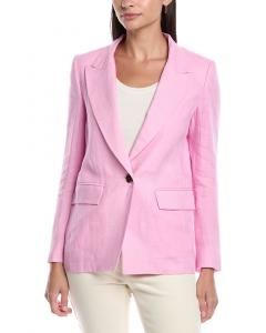 Марелла Афро Льняная куртка Marella, розовый