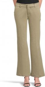 Брюки Liverpool Los Angeles Kelsey Knit Wide Leg Trouser 31", цвет Artichoke/Cream Birdseye
