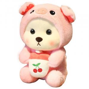 Плюшевая кукла спящий медвежонок панда высота 28см/40см JIZHUAN