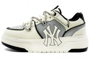 MLB Кроссовки для скейтбординга Chunky Liner, устойчивые к истиранию, низкие, унисекс, бежево-серые