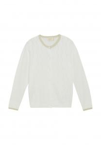 Кардиган Creamie Cardigan, Cloud/Off-White