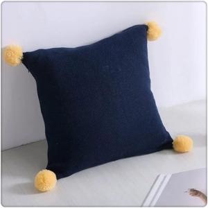 ZUIAI Минималистичные цветные вязаные наволочки детские