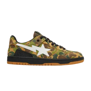 Кеды BAPE Sk8 Sta 'ABC Camo', зеленый