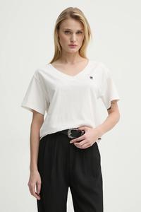 Хлопковая футболка G-Star, белый