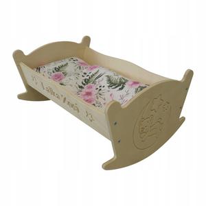 Большая Колянка, Кукла С Гравировкой + Имя + Сад Drewniane Wyroby