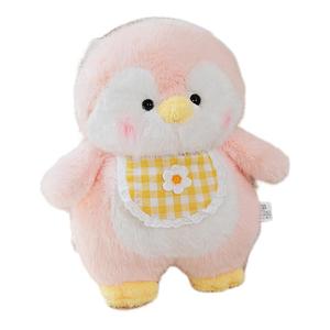 Плюшевая кукла милый маленький пингвин для сна MERCONSER, розовый