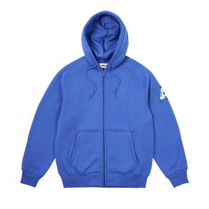 Толстовка Palace Bonded Sherpa Zip Hood, Palatial Blue