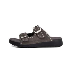 GOLDLION Женские слайдеры Stud, цвет Dark Gray