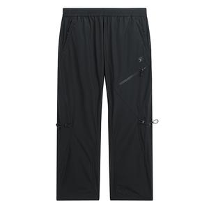 PEACEBIRD MEN Повседневные брюки мужские Black 1 Moderate Straight Fit