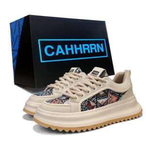 CAHHRRN Мужские низкие кеды бежевые, цвет Beige