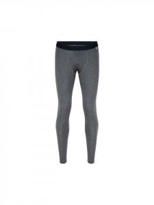 DANISH ENDURANCE Термобрюки из шерсти мериноса темно-серого цвета