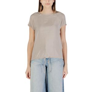 Бежевая рубашка из модала Street One