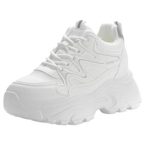 REIHUNG Женские устойчивые к истиранию дышащие низкие массивные кроссовки 8817 White, цвет 8817 White