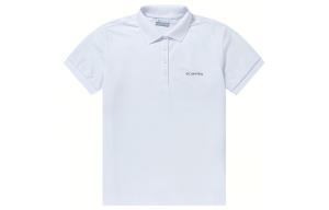 Футболка поло женская белая Columbia