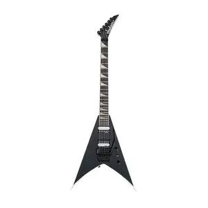 Электрогитара Jackson JS Series King V JS32, гриф Амарант, черная с белыми фасками