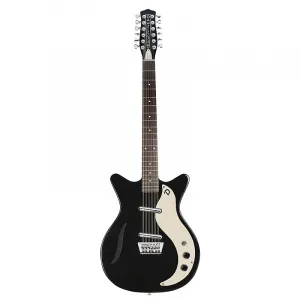 Электрогитара Danelectro 59 Vintage с 12 струнами (черная)