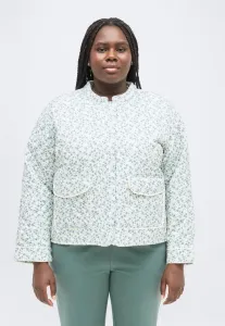 Куртка carhallie, легкая куртка Only Carmakoma, Cloud Dancer/Blue Ditsy