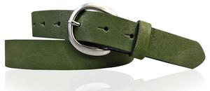 Кожаный ремень FRONHOFER, хаки