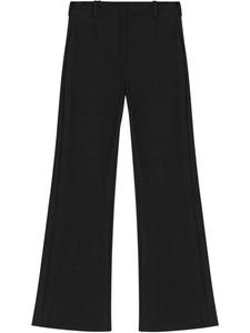 GANNI брюки палаццо строгого кроя, черный