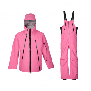 Комплект горнолыжного костюма DRYRIDE для мужчин Burton, bundle (top розовый+bottom розовый)-w26