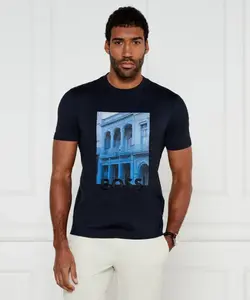 Футболка c-thompson 104 Regular fit Boss, синий