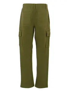 Брюки с карманами-карго Tommy Hilfiger Junior, зеленый