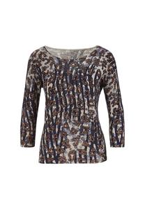 Свитер с уникальным принтом Madeleine, мультиколор