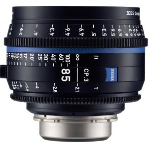 Компактный фиксированный объектив ZEISS CP.3 85 мм T2.1 (крепление Sony E, ножки)