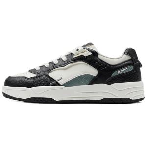 XTEP Низкие кроссовки для скейтбординга Kailang с износостойким покрытием и противоскользящим покрытием, мужские, черно-белые