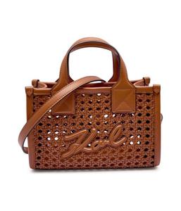 Сумочка квадратного формата Karl Lagerfeld, коричневый