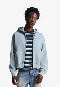 Толстовка Bershka CROPPED, Light Blue